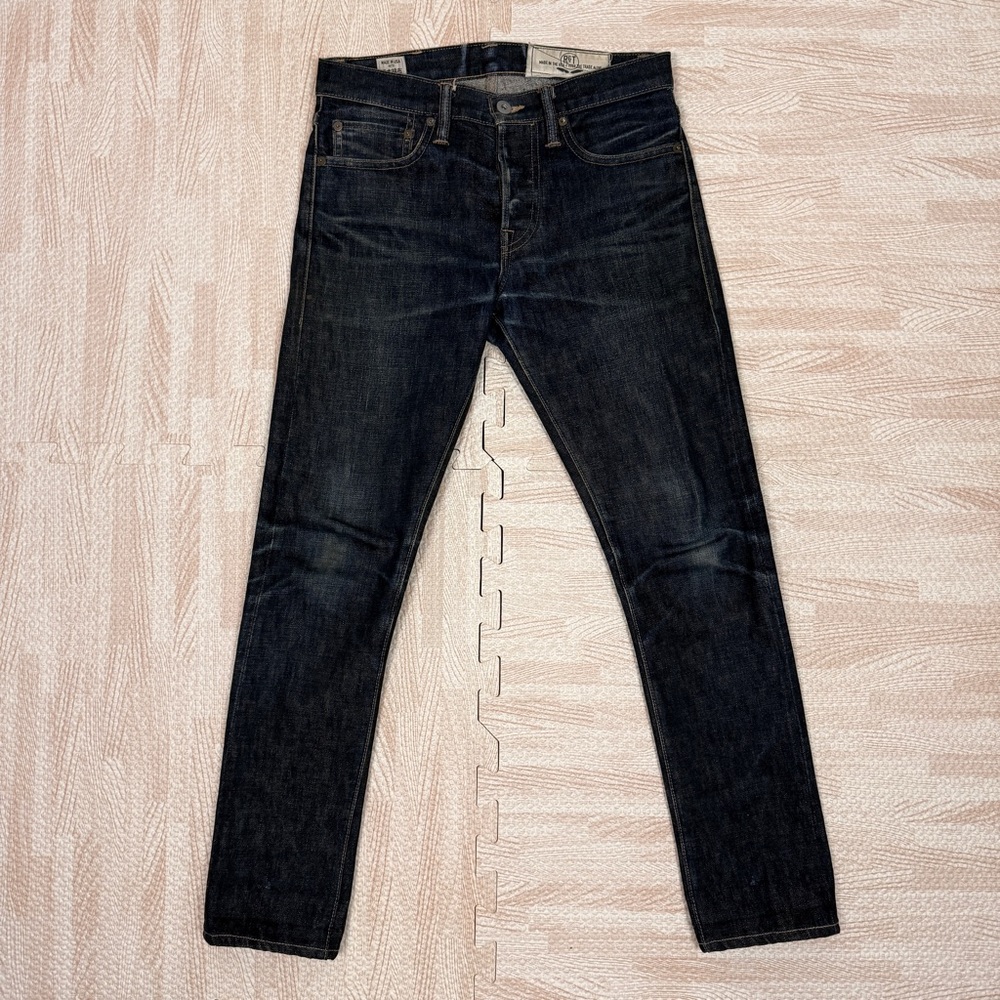 Rogue Territory RGT Nihon Menpu SK Skinny Jeans Button Fly Selvedge Size 27 (29)